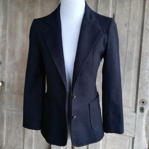 Black Wool Blazer